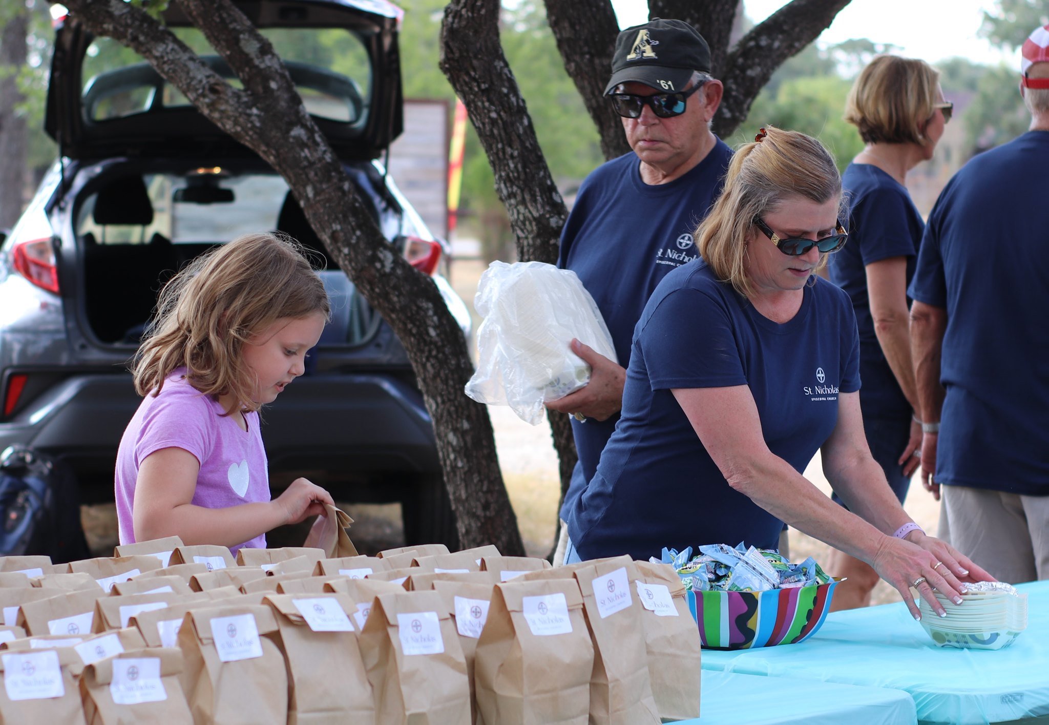 Preparing bags